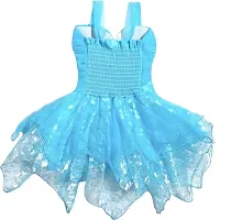 APNA COLLECTION Midi/Knee Length Sleeveless Festive/Wedding Dress for Baby Girls-thumb1