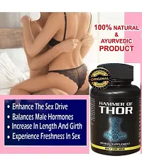 High quality 100% ayurverdic natural sexual hammer of thor capsules for penis growth booster capsules 60-thumb1