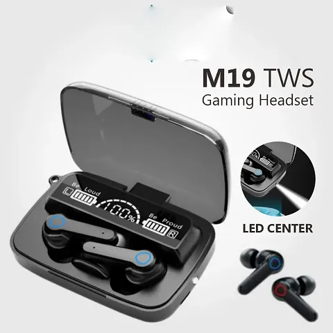 M10 True Wireless Bluetooth Headphone with 2-3 Hrs Playtime  Compatible for all Smartphones (Black, Water Resistant)