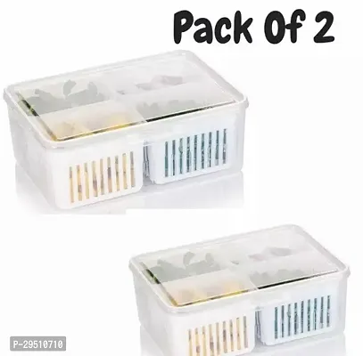 4in1 Kitchen Food Storage Container Pack Of 2-thumb0