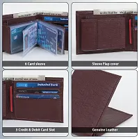 Stylish Artificial Leather Wallet for Men-thumb3