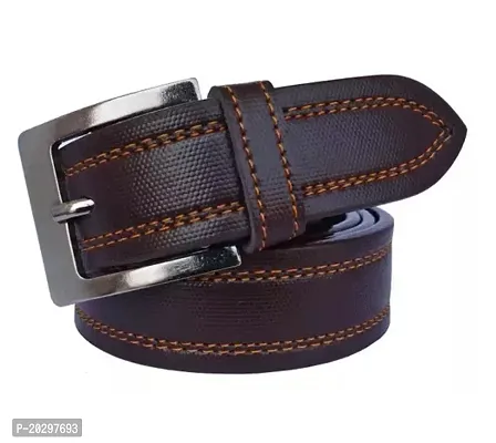 Elegant  Brown Wide Belts For Men