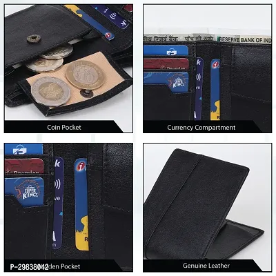 Stylish Artificial Leather Wallet for Men-thumb3