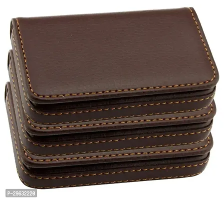Elegant Artificial Leather Solid Wallets For Men- Pack Of 3