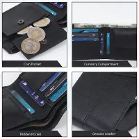 Stylish Artificial Leather Wallet for Men-thumb2