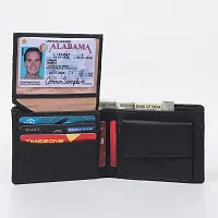 HENEDA Men Formal  Genuine Leather Wallet-thumb1