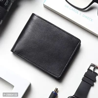 HENEDA Men Formal  Genuine Leather Wallet-thumb0