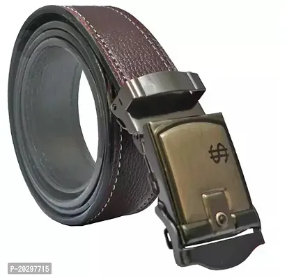 Elegant  Brown Wide Belts For Men-thumb0