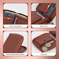 HENEDA Men Casual Formal Artificial Leather Wallet-thumb4