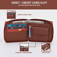 HENEDA Men Casual Formal Artificial Leather Wallet-thumb2