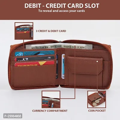 HENEDA Men Casual Formal Artificial Leather Wallet-thumb3