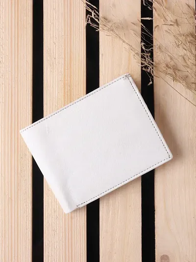 Stylish Faux Leather Textured Two Fold Wallet