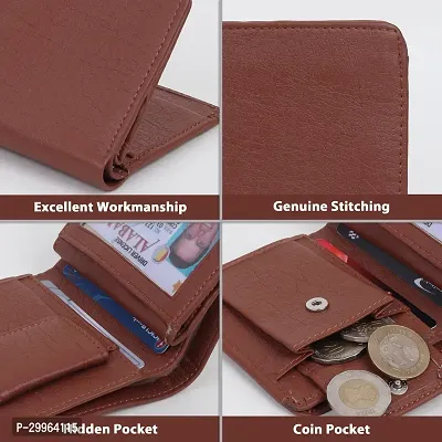 Stylish Artificial Leather Wallet for Men-thumb2