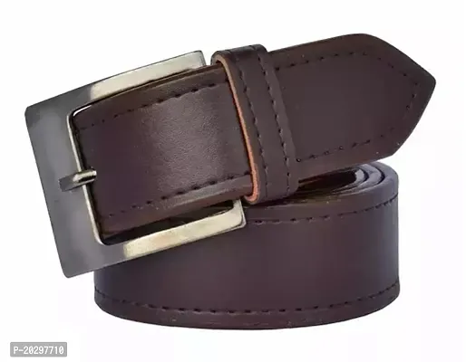 Elegant  Brown Wide Belts For Men-thumb0