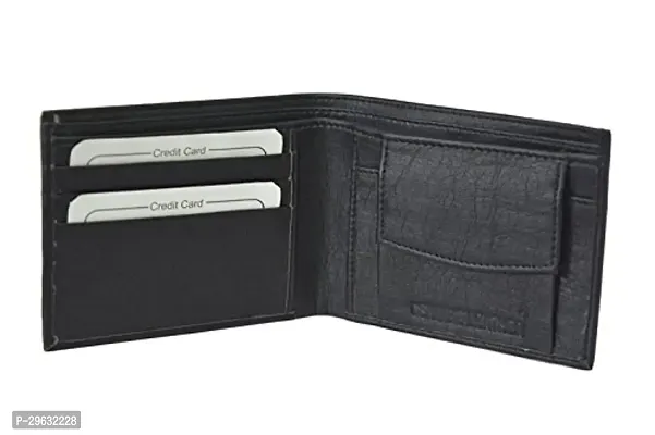 Elegant Artificial Leather Solid Wallets For Men-thumb2