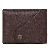 Men's Formal  Causal Artificial Leather Brown Wallet-thumb4