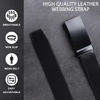 Men's Formal  Causal Artificial Leather Black Belt-thumb1