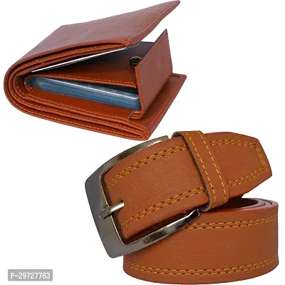 Stylish Wallet with Belt Combo Pack