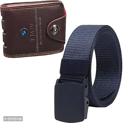 Stylish Wallet with Belt Combo Pack