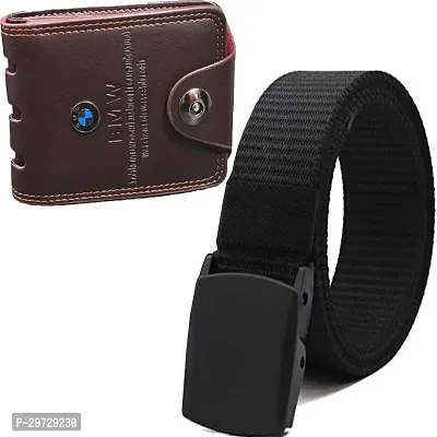 Stylish Wallet with Belt Combo Pack