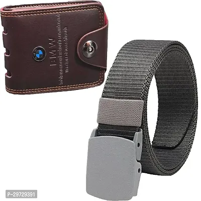 Stylish Wallet with Belt Combo Pack