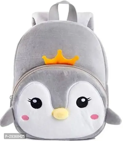 Grey Cat Kids School Bag