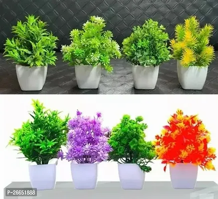 Decorative Artificial Flowers Pack Of 8 , Size - 15 Cm