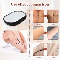 Generic Hair Remover for Women and Men Upgraded Nano-crystalline Dots Technology Hair Removal for Women Painless Hair Remover for Women Reusable Painless Hair Removal Stone - (Pack of 1)-thumb4