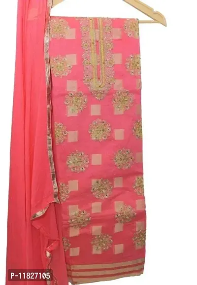 Beautiful Cotton Unstitched Suit Material For Women