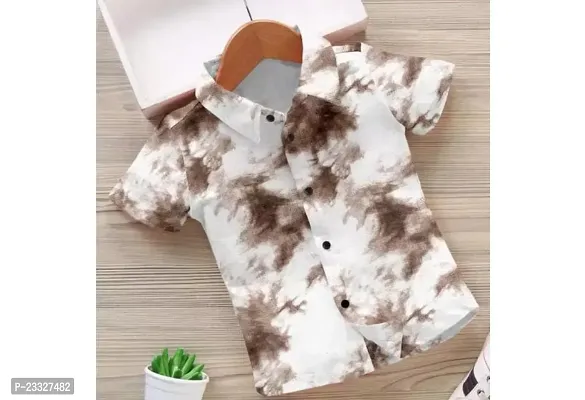 Beautiful Multicoloured Polyester Casual Shirt For Boys-thumb0