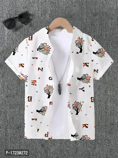 Boys printed shirt-thumb0