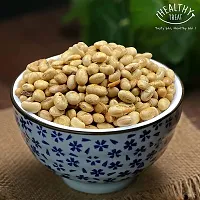 Healthy Treat Roasted Soyabean - Protein Rich, 400 Gm (Pack Of 2-200 Gm Each) I Oil-Free, Roasted, Ready-To-Eat Soya Snack I High In Protein, Fibre  Carbs-thumb1