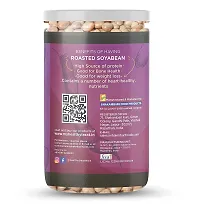 Healthy Treat Roasted Soyabean - Protein Rich, 400 Gm (Pack Of 2-200 Gm Each) I Oil-Free, Roasted, Ready-To-Eat Soya Snack I High In Protein, Fibre  Carbs-thumb2