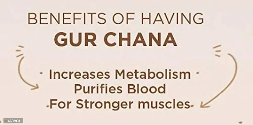 Healthy Treat Gur Chana (200 Gram)-thumb3