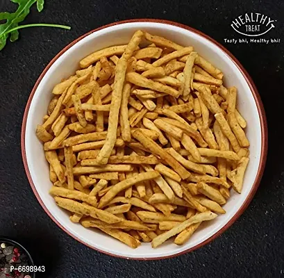 Healthy Treat Roasted Potato Sticks Combo 200 Gm (Pack Of 2, 100 Gm Each)  Gluten Free, Vegan-thumb2