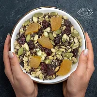 Healthy Treat Roasted 7 In 1 Seeds Mix With Fruits - 150 Grams-thumb1