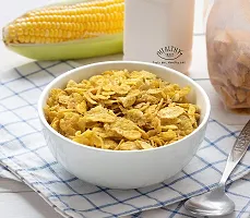 Healthy Treat Roasted Corn Flakes Namkeen 400 Gm (Pack Of 4, 100 Gm Each)  Gluten Free, Vegan-thumb3
