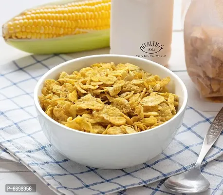 Healthy Treat Roasted Corn Flakes Namkeen 400 Gm (Pack Of 4, 100 Gm Each)  Gluten Free, Vegan-thumb4