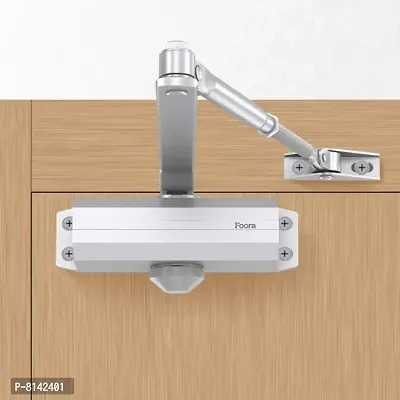 Foora Hydraulic Automatic Door Closer for Home Wooden Weight Up to 60 Kgs
