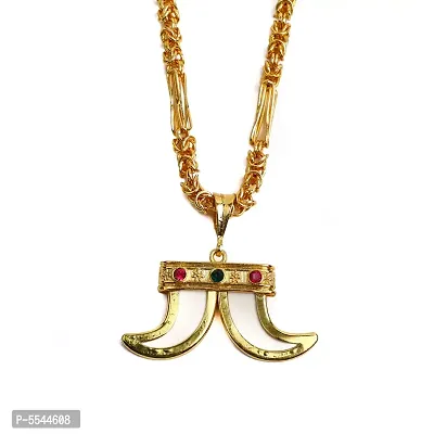 Dipali  Pendant Chain Gold Plated, Necklace For Men/Boys