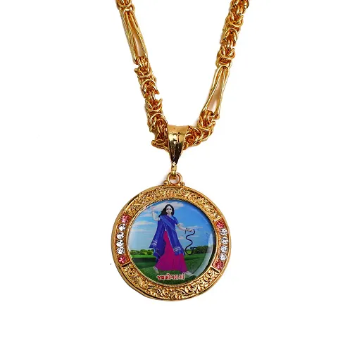 Daily Wear God Locket with Golden Chain