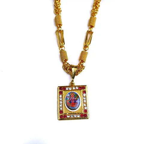 God Believers Pendant with Gold Plated Chain