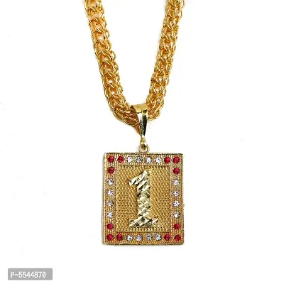Dipali Pendant,Locket Gold Plated With Chain In God Pendant For Men