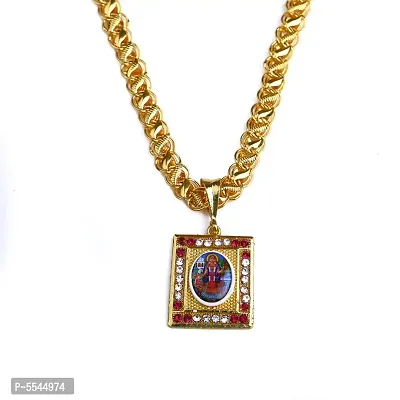 Dipali Jay Khodiyar Ma God Pendants For Men Gold Plated Chain Pendant For Men-thumb0