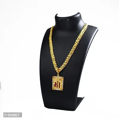 Dipali Maa God Pendants For Men Gold Plated Chain Pendant For Men