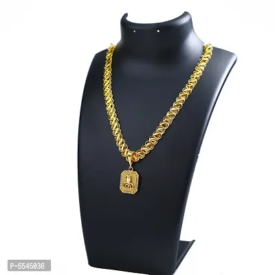 Dipali Nagdevta God Pendants For Men Gold Plated Chain Pendant For Men