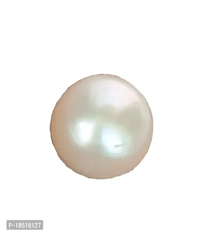CHEZEL? Natural Pearl Stone Mukta Moti gem for Moon Planet (Pearl 10 cts)