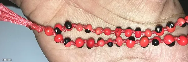 CHEZEL? Combo of Rakta gunja rakt gunja mala with 2,3,4,5,6 mukhi rudraksha (Multicolor)-thumb3