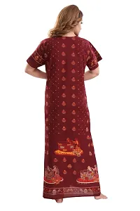 Trendy Women Cotton Night Gown-thumb2