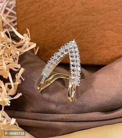 Trendy Alloy American Diamond Ring For Women-thumb0